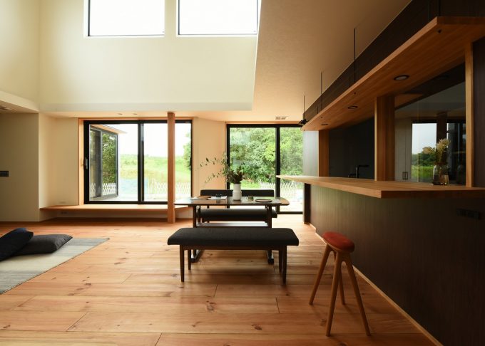 風景のある家 山口市 山口県 木の家づくり 木造住宅 注文住宅 工務店 株式会社トピア